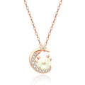 Hetian Jade Dragon Year Necklace Women's Sterling Silver Pi-Mart