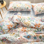 Four-piece Cotton Twill Bed Sheet Duvet Cover Pi-Mart