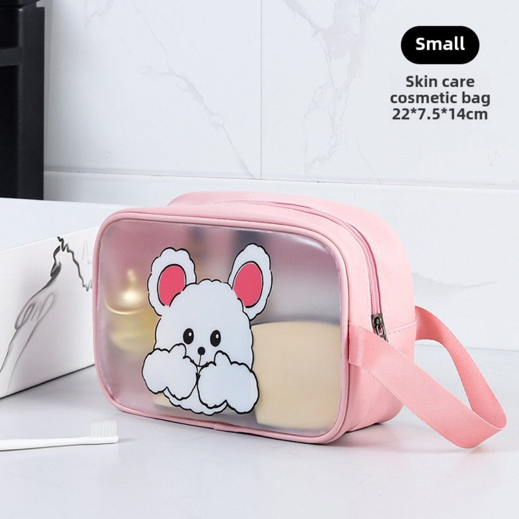 Cosmetics storage bag, wet and dry separation toilet bag, fitness transparent waterproof cosmetic bag, transparent makeup purse,Makeup bag with compartments, - SJB-DIAMOND ELITES
