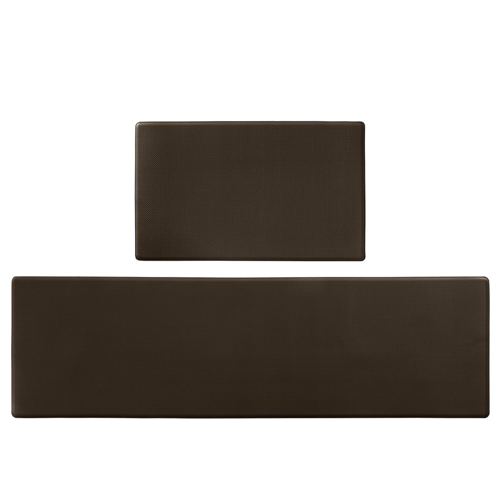 Kitchen Floor Mat Two-piece Set Of Non-slip, Waterproof And Easy To Scrub For Home, Kitchen Pi-Mart