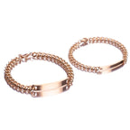 2pcs Set Custom Couple Bracelet Pi-Mart
