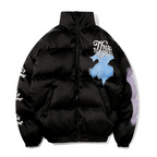 Graffiti bear printed cotton clothing men's bakery