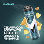 Degree Ultra Clear Long Lasting Antiperspirant Deodorant Dry Spray Twin Pack, Fresh, 3.8 oz EasyOptionXY LLC