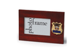 US Police Officer Medallion Desktop Landscape Picture Frame - 4 x 6 Inch The Military Gift Store