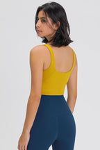 Millennia Scoop Back Sports Bra THRIXINE