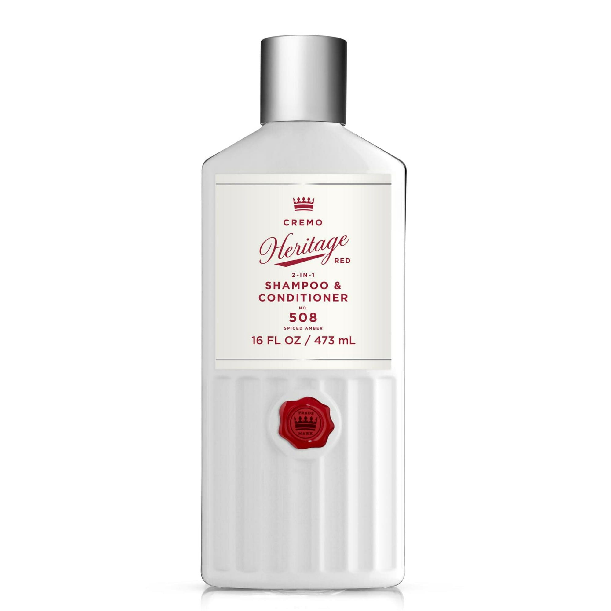 Cremo Heritage Collection 2-In-1 Shampoo & Conditioner, 16 Oz, Men's Shampoo, Men's Conditioner, Spiced Amber Fragrance EasyOptionXY LLC
