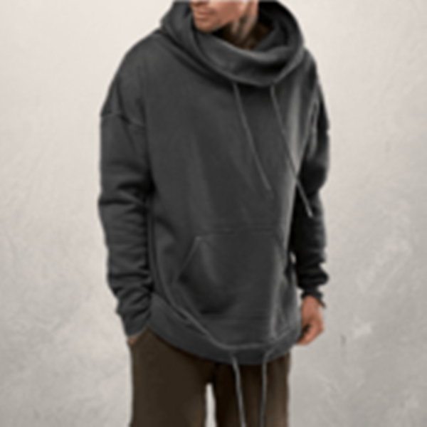 Men's Pocket Hoodie Sweatshirt Pi-Mart