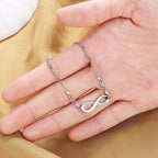CZ Stone Infinity Bracelet Pi-Mart