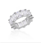 Rectangle Zircon Rings Pi-Mart
