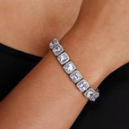 18K White Gold Tennis Bracelet Pi-Mart