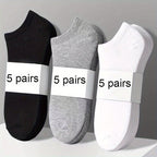 15 Pairs Unisex Low Cut Socks - Fashionable Solid Colors, Ultra-Soft & Featherweight - Ideal for Everyday Wear, Versatile Ladies & Gents Stockings & Hosiery Value Pack Lootquake LLC