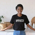 MILLIONAIRE MINDSET TEE - SJB-DIAMOND ELITES