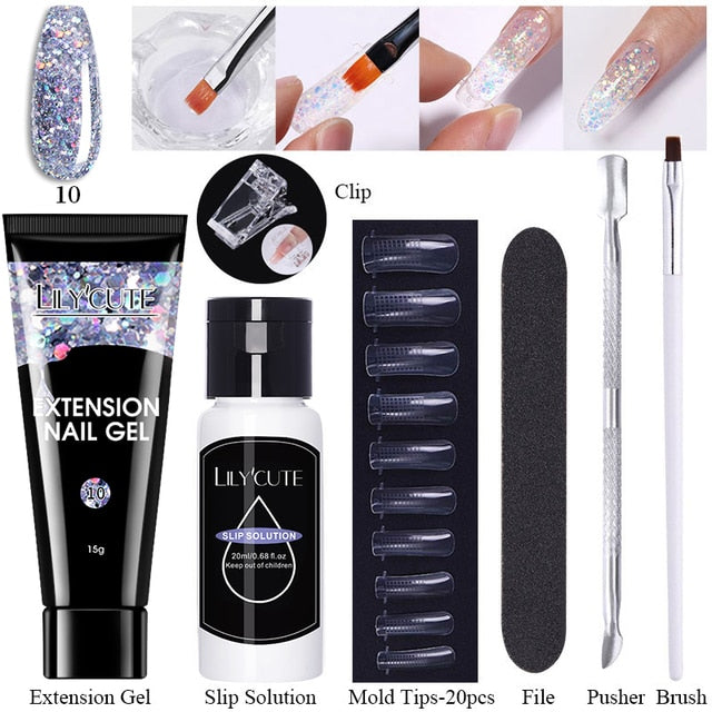 Extension Gel Set - SJB-DIAMOND ELITES