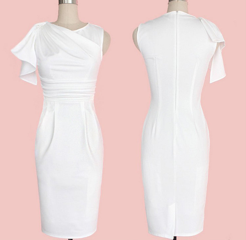 Mid-length Evening Dress DR08210402 - SJB-DIAMOND ELITES
