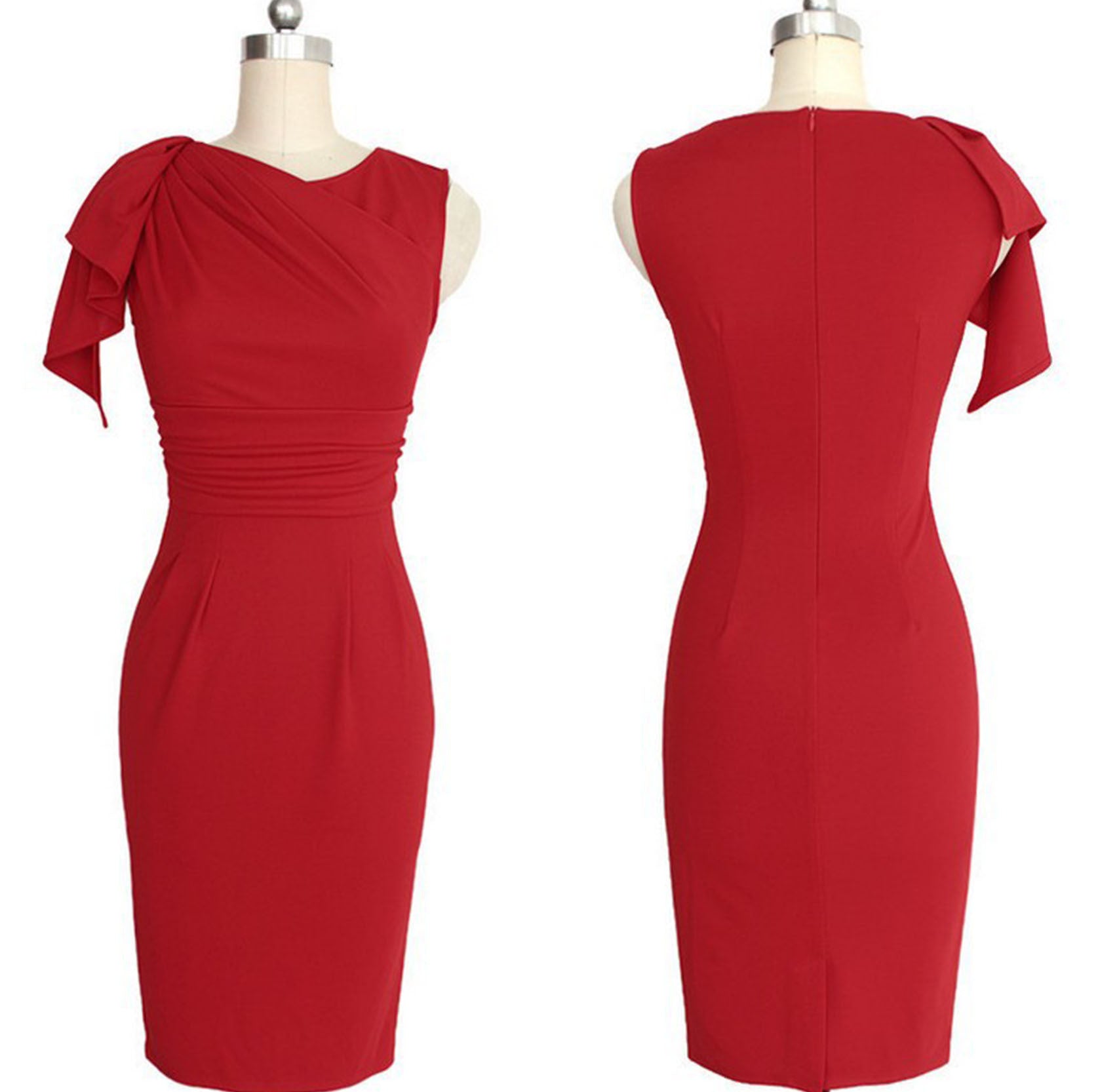 Mid-length Evening Dress DR08210402 - SJB-DIAMOND ELITES