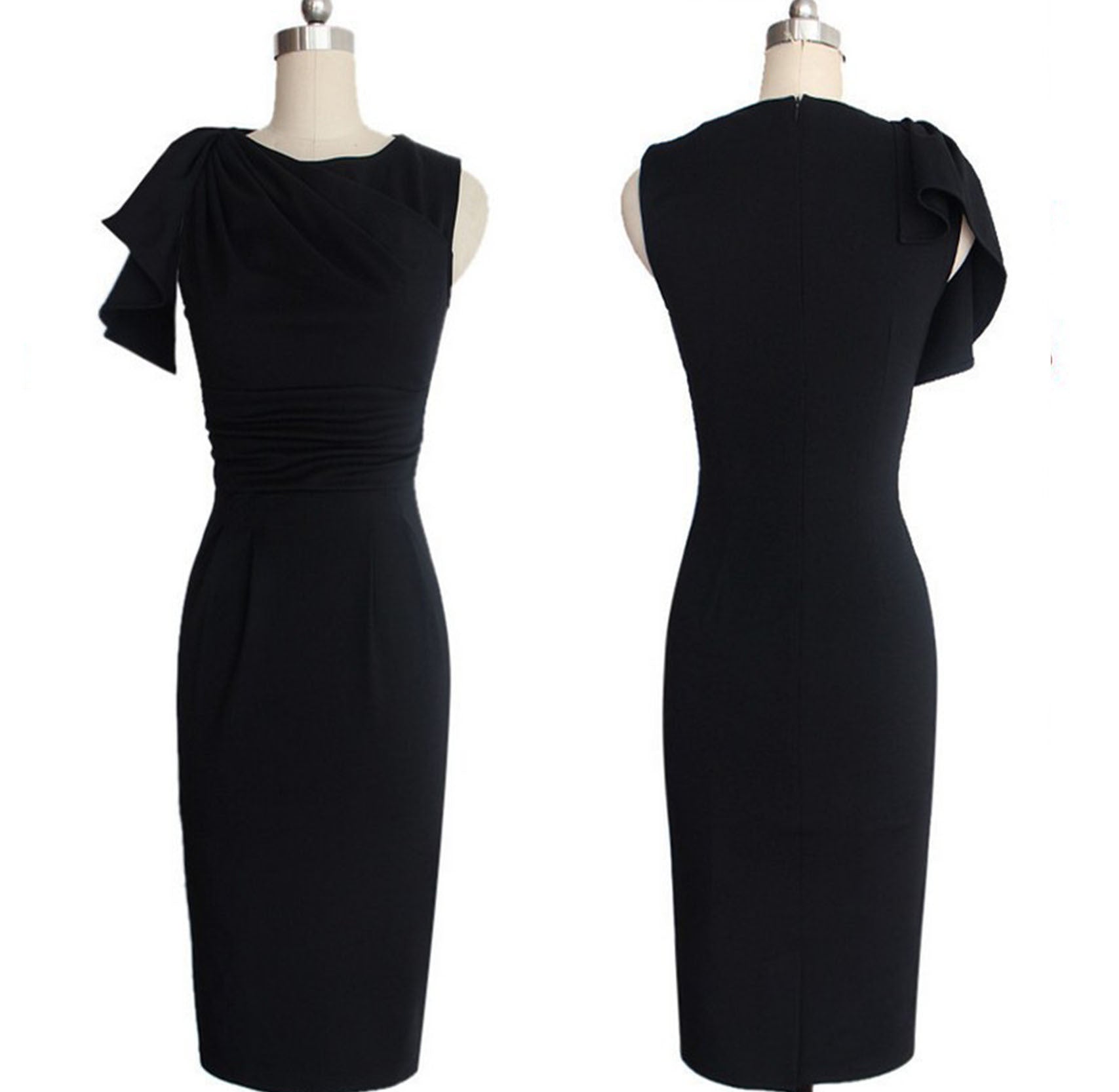 Mid-length Evening Dress DR08210402 - SJB-DIAMOND ELITES