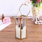 Makeup brush storage box