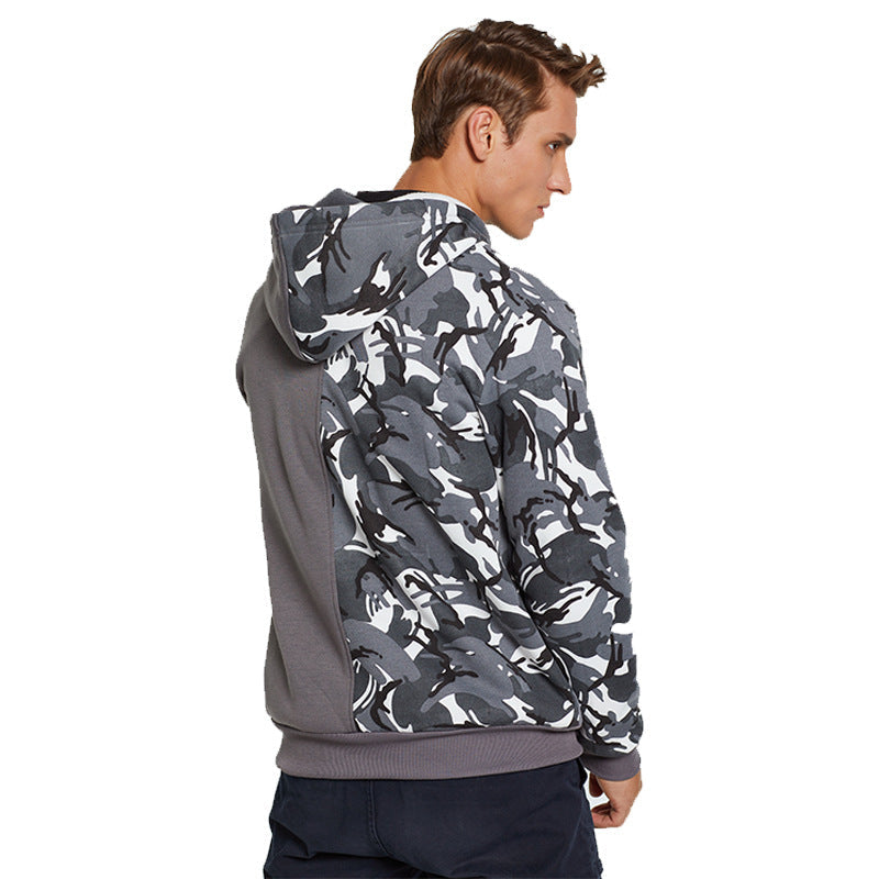 Camouflage hooded sweatshirt Pi-Mart