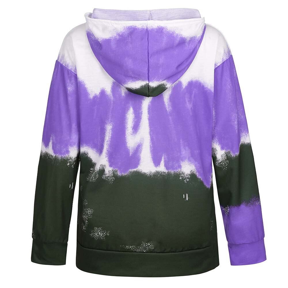 Tie-dye print hoodie Pi-Mart
