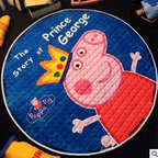 Explosion models Ins cotton car storage mat storage toy mats Round outing children climbing mat storage bag Pi-Mart