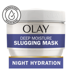 Olay Deep Moisture Slugging Wash-Off Mask With Shea Butter, Fragrance Free, All Skin Types, 3.4 oz