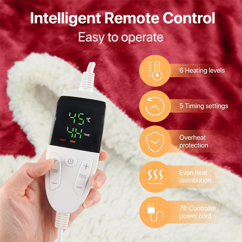 Wearable European And American Standard Electric Blanket Shawl Pi-Mart