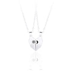 Korean Fashion Magnetic Couple Necklace Pi-Mart
