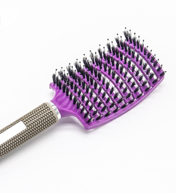 Hairbrush Anti Klit Brushy Haarborstel Women Detangler Hair Brush Bristle Nylon Scalp Massage  Teaser Hair Brush Comb Pi-Mart