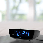 Equity by La Crosse 75903 0.9" Blue LED Digital Desktop Alarm Clock EasyOptionXY LLC
