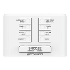 Emerson Smartset? PLL AM/FM Dual Alarm Clock Radio with 0.9" Blue LED Display and Blue LED D¨¦cor