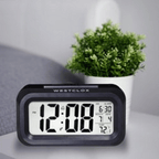Westclox Black Digital Alarm Clock with Day/Date Display and LED Backlight EasyOptionXY LLC