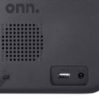 onn. Digital Alarm Clock with Ombre Color Changing Display EasyOptionXY LLC