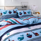 Corsair Four-piece Cotton Cartoon Bedding Pi-Mart