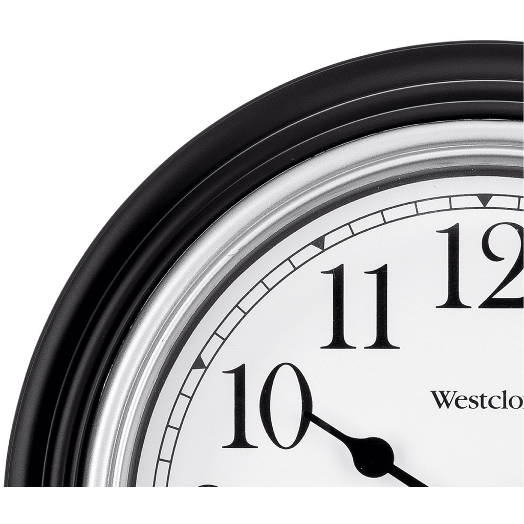 Westclox 9 inch Black Round Simplicity Analog QA Wall Clock EasyOptionXY LLC
