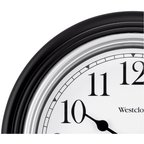 Westclox 9 inch Black Round Simplicity Analog QA Wall Clock EasyOptionXY LLC