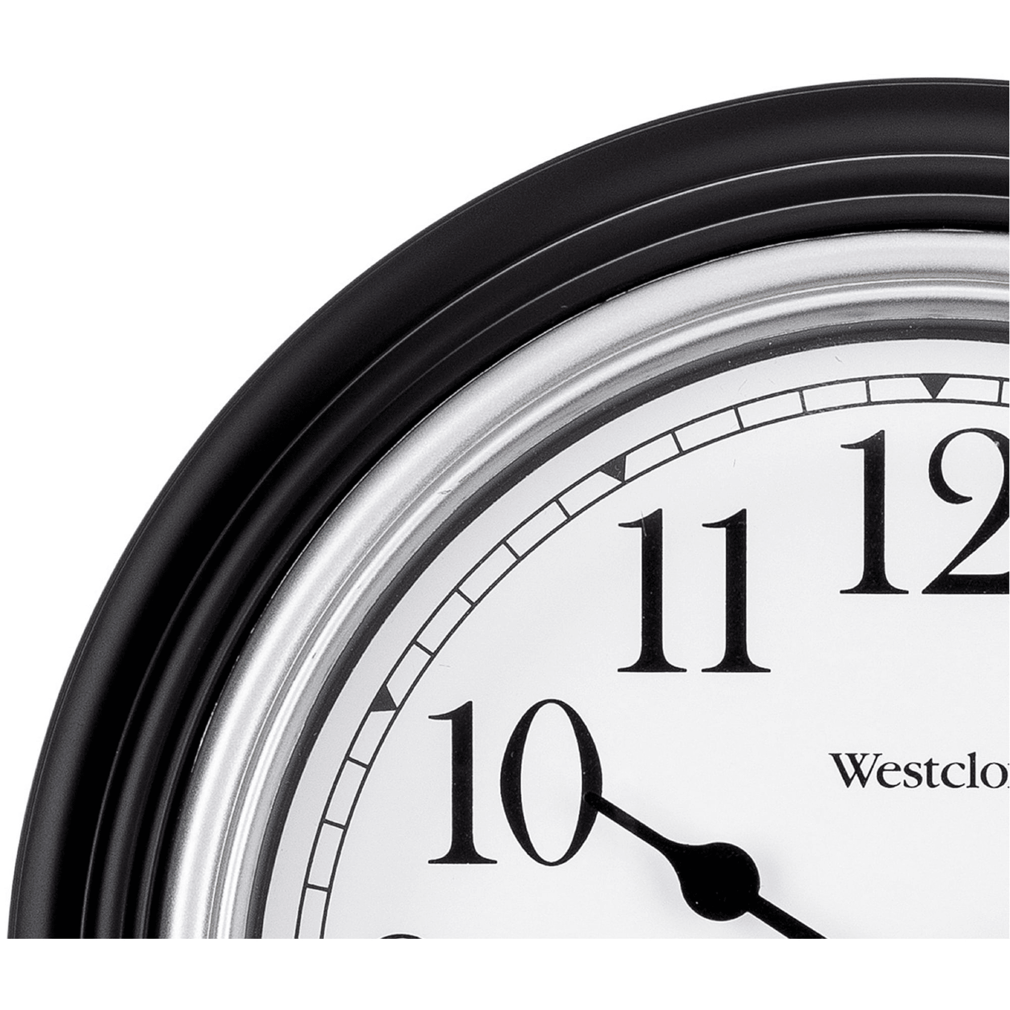 Westclox 9 inch Black Round Simplicity Analog QA Wall Clock EasyOptionXY LLC