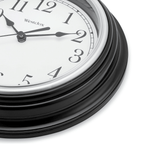 Westclox 9 inch Black Round Simplicity Analog QA Wall Clock EasyOptionXY LLC