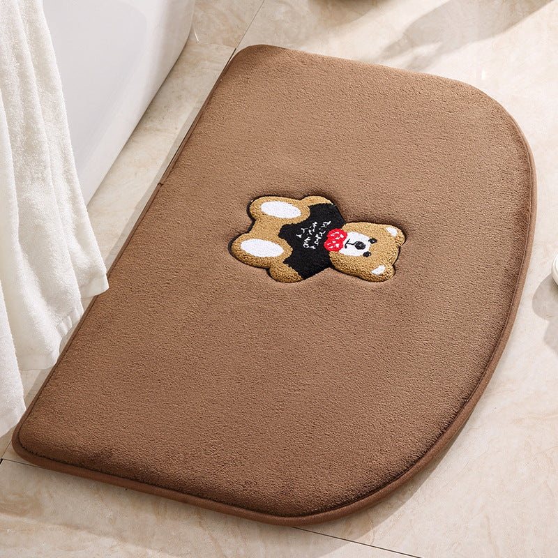 Absorbent Non-slip Living Room Bathroom Floor Mat Pi-Mart