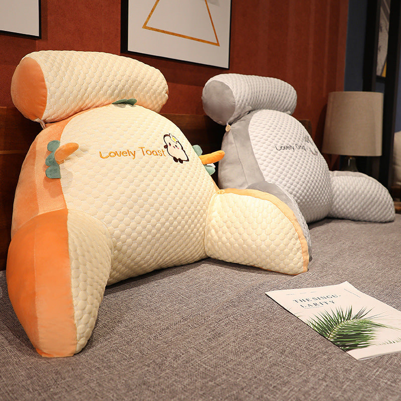 Bedside Cushion Cartoon Waist Support Sofa Cushion Pi-Mart