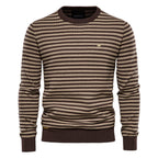 Spliced Cotton Men's Sweater Pi-Mart