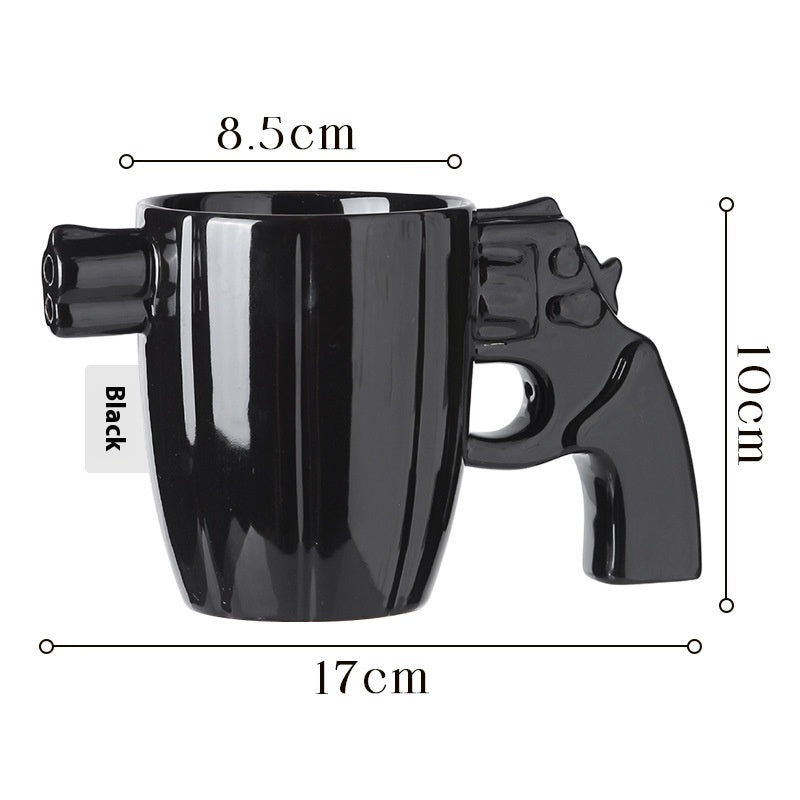 Creative Fiveshooter Ceramic Explosion-proof Mug Pi-Mart