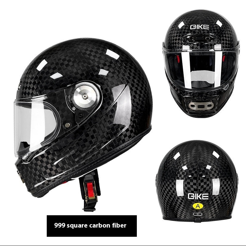 Simplified Household Thick Protective Carbon Fiber Helmet Lootquake LLC