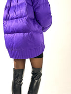 Genuine Silver Fox Premium Down Fill Coat - SJB-DIAMOND ELITES