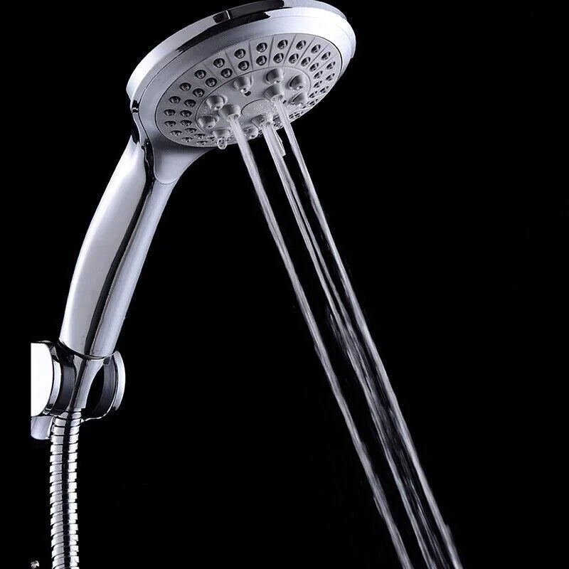 High Pressure Shower Head 5 Settings Handheld Shower Heads Spray With 5 FT Hose Pi-Mart