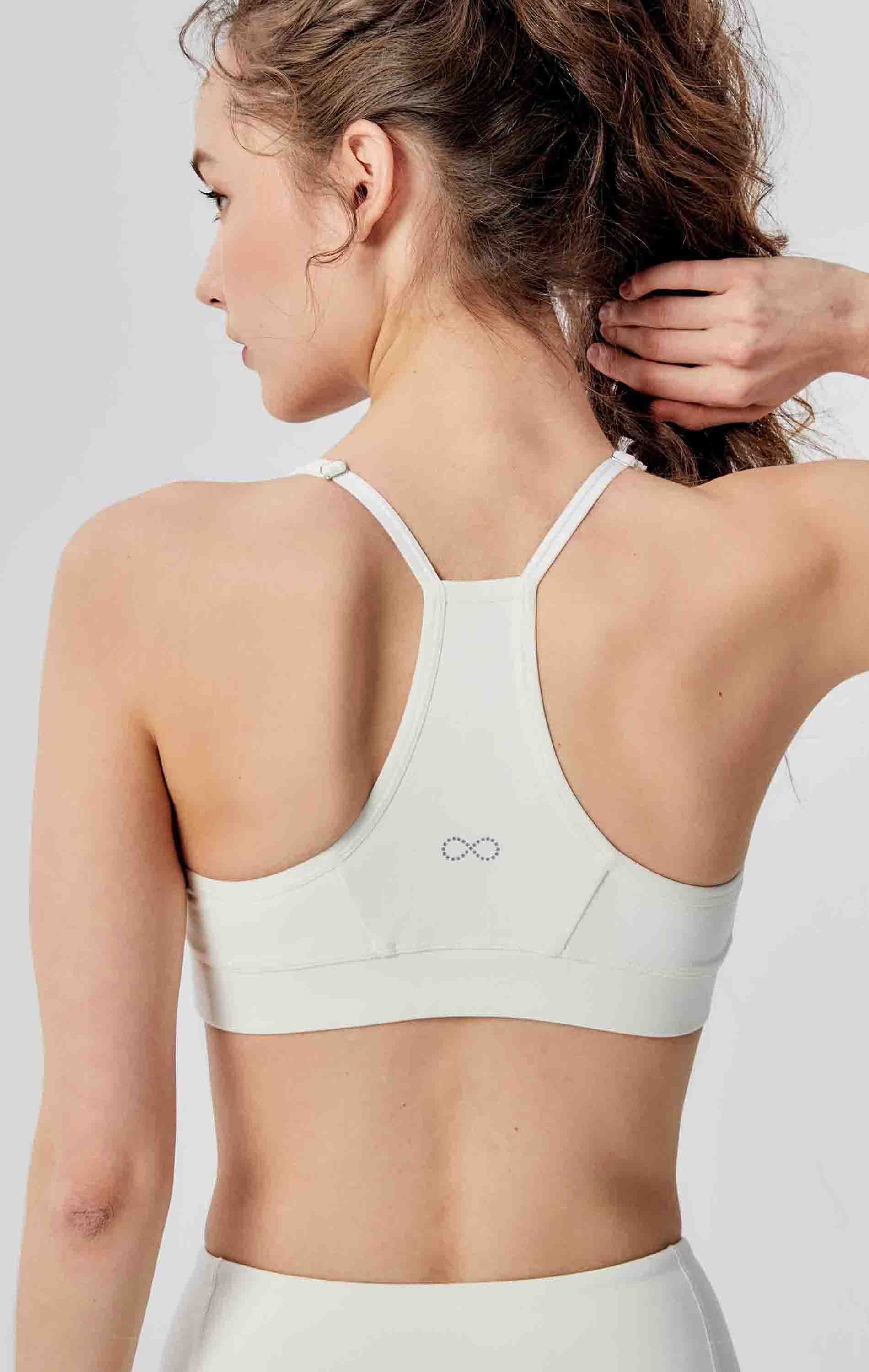 Luna Cloudlux Sport Bra - Off White - SJB-DIAMOND ELITES