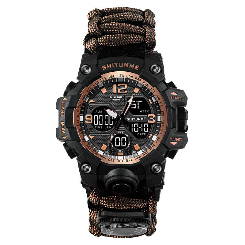 Survival Men Sports Watch With Outdoor Compass In Top Luxury Brand G Style Military Digital Watches Waterproof 50M relogio masculino - SJB-DIAMOND ELITES
