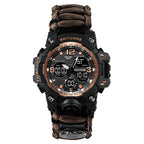 Survival Men Sports Watch With Outdoor Compass In Top Luxury Brand G Style Military Digital Watches Waterproof 50M relogio masculino - SJB-DIAMOND ELITES