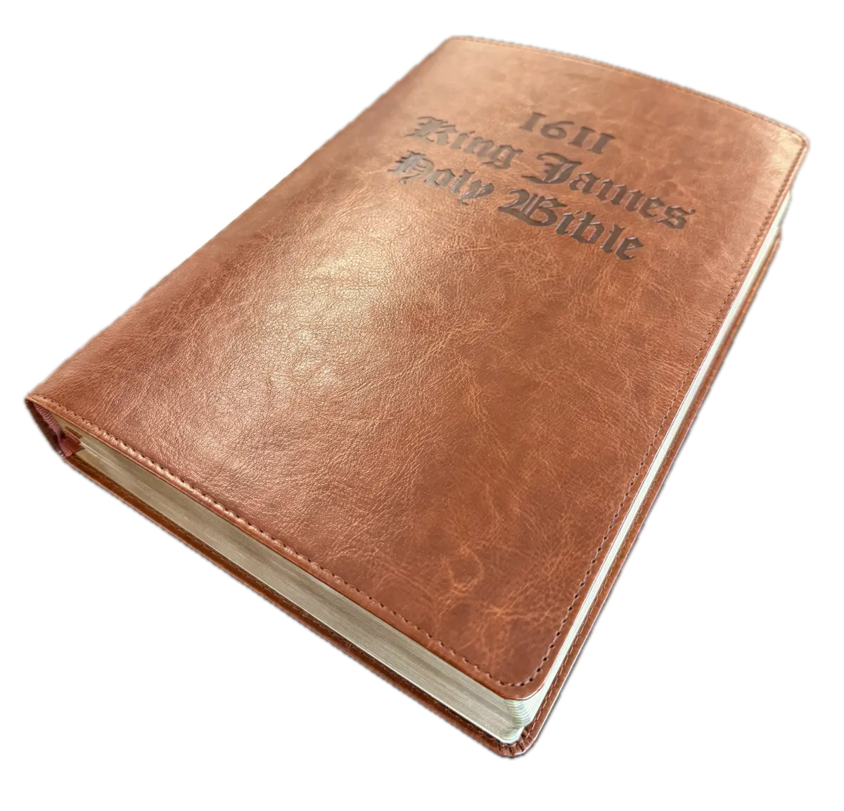 1611 King James Bible - Brown KingdomWear