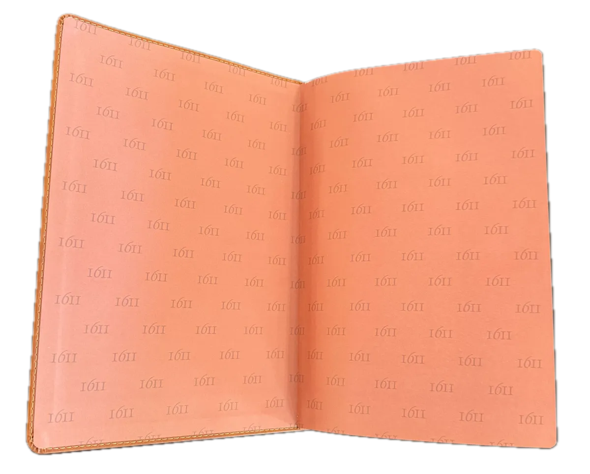 1611 King James Bible - Tan KingdomWear