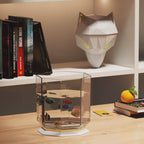 War Wolf Air Humidifier Ultrasonic Air Diffuser Colorful Lights Humidifier Air Nano Spray Home Desktop Supplies Pi-Mart